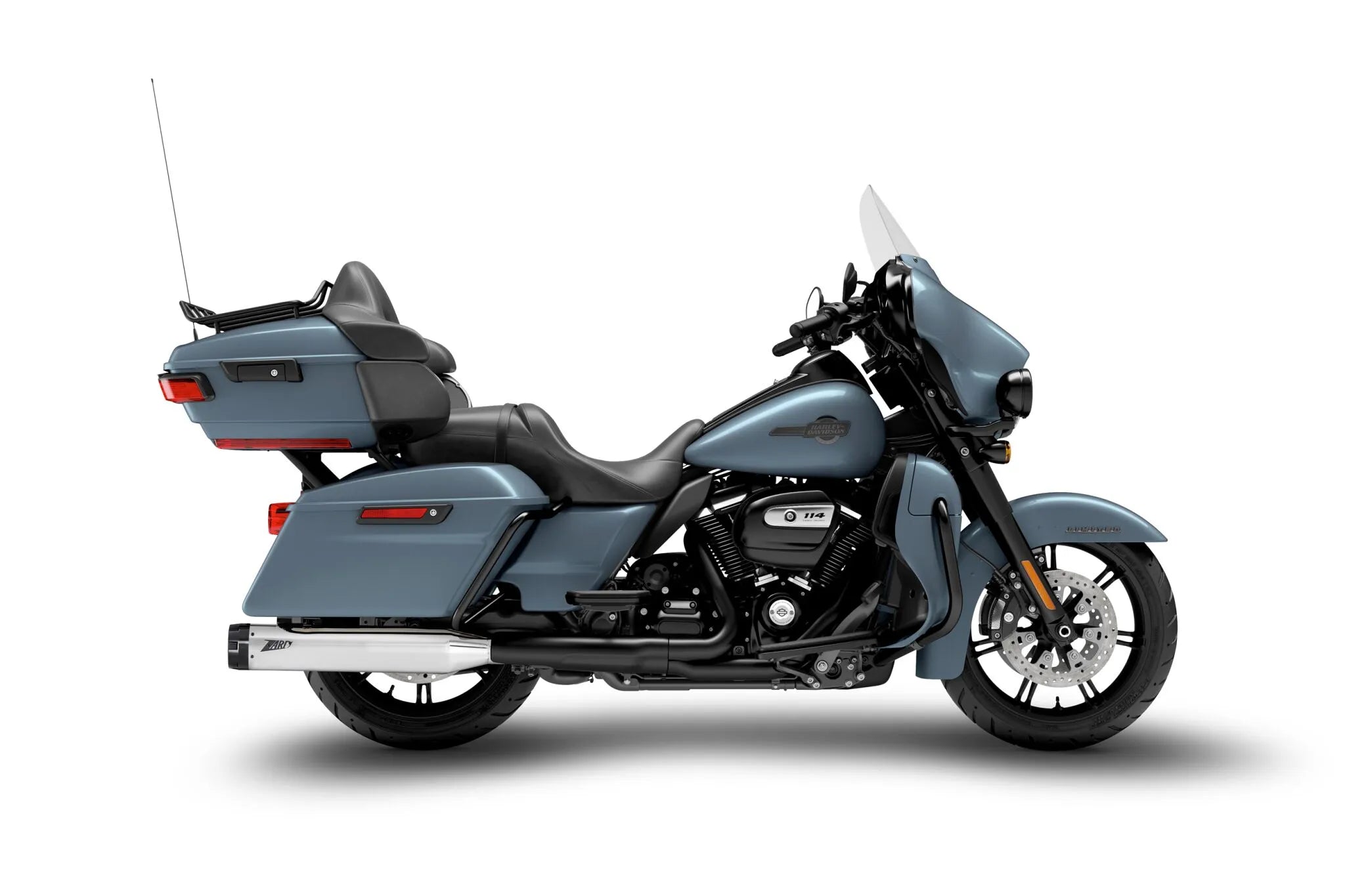 Zard 4.5" Slip-On Auspuff Für HD Grand American Touring - ECE Straßenzulassung