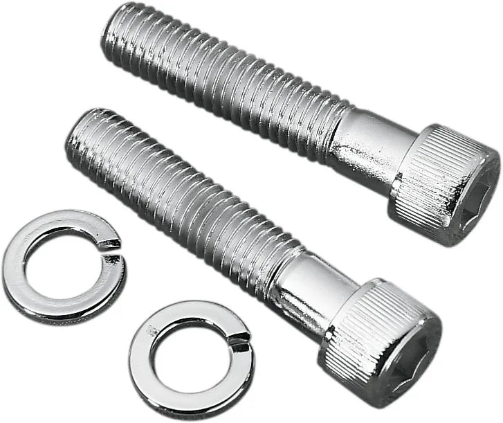 Drag Specialties Handlebar Riser Bolts - 1/2-13 Chrome