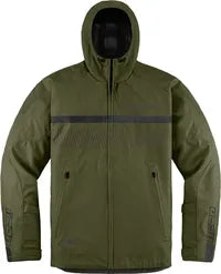 Icon Pdx3™ All Weather Motorcycle Jacket For Men - Olive