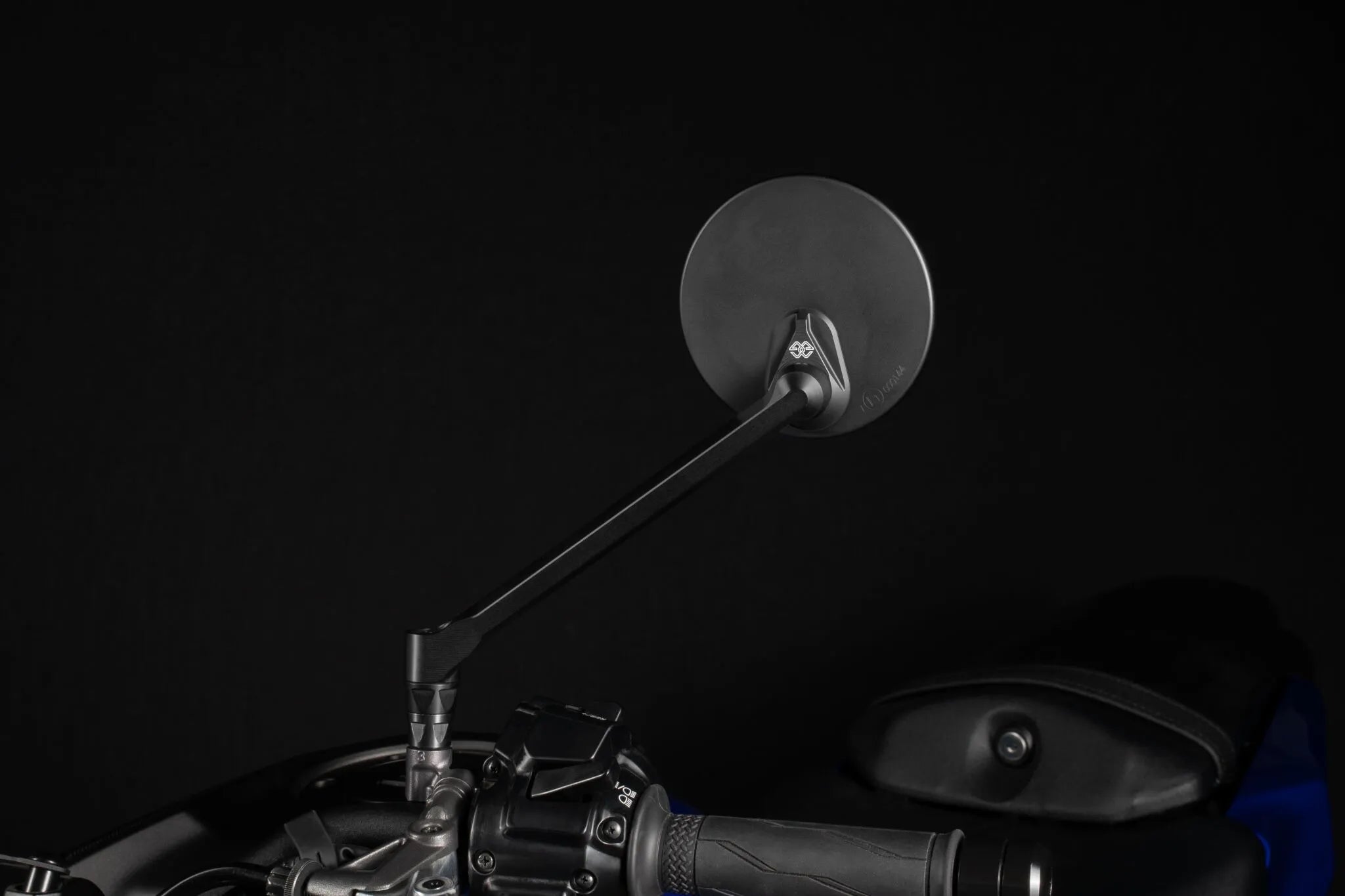 Gilles Tooling Moon Mirror M10 Black Aluminum