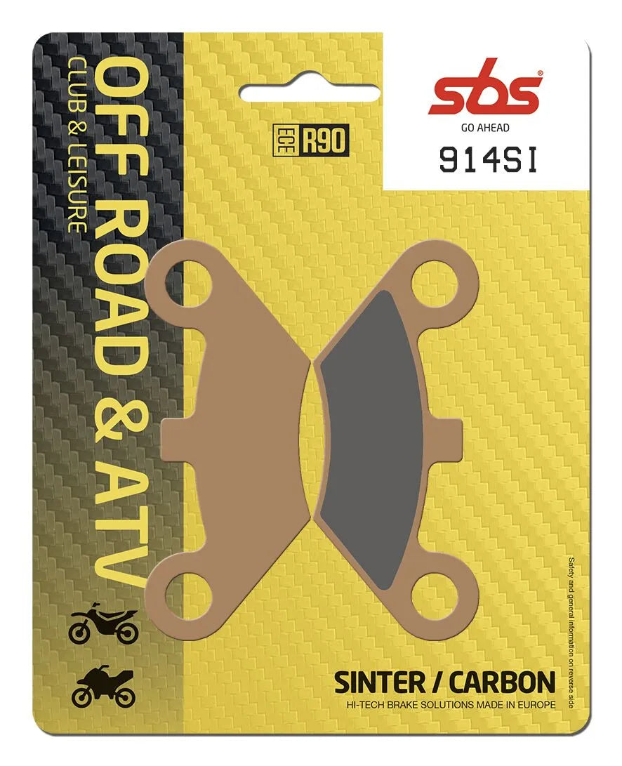 Sbs Si Offroad Sintered Brake Pads Set - Front