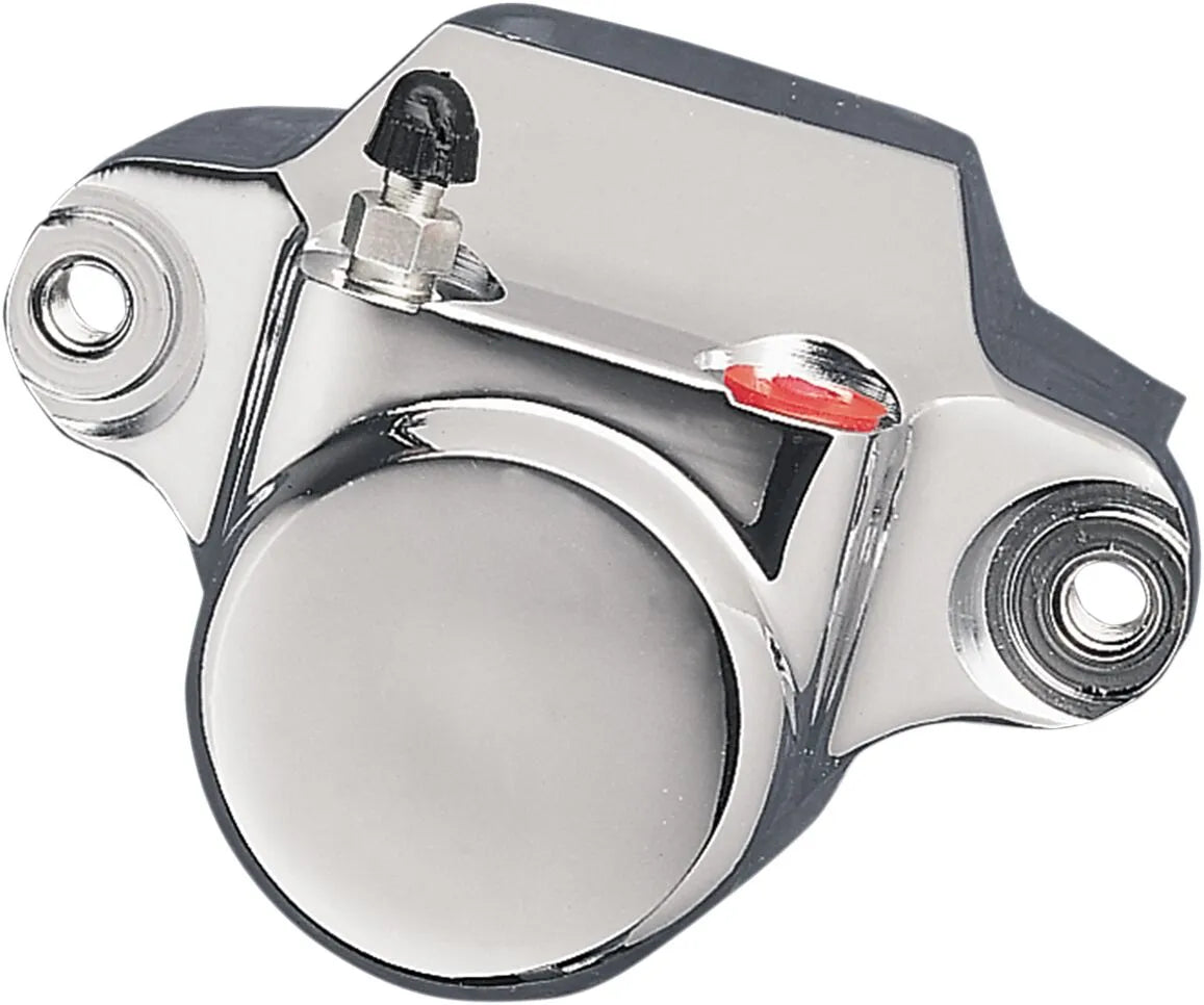 Drag Specialties Chrom-Bremssattel-Kit für hintere Einzelscheibe