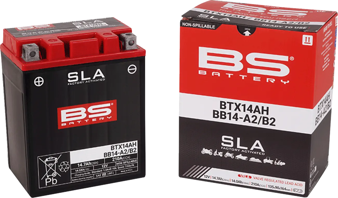 Bs Battery Agm Maintenance-free Battery - 12v 14ah