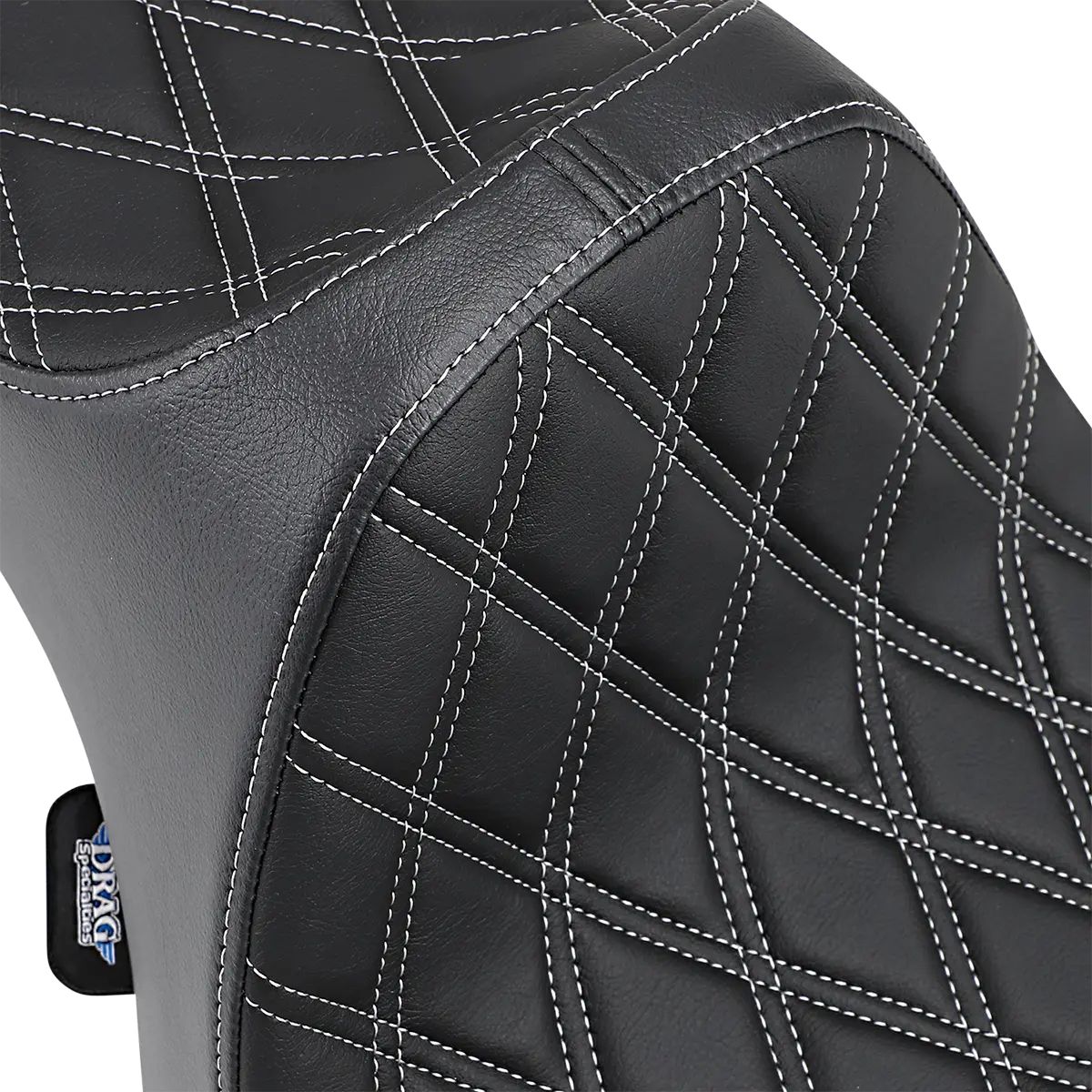 Drag Specialties Predator Iii Seat - Black - For Harley Davidson