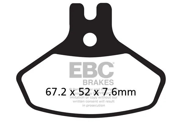 Ebc R Series Sinter-Bremsbeläge Für Atv - Vorne
