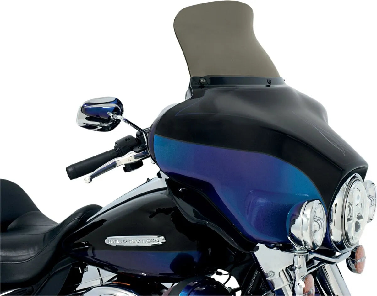 Memphis Shades Spoiler Windshield - 9" Smoke