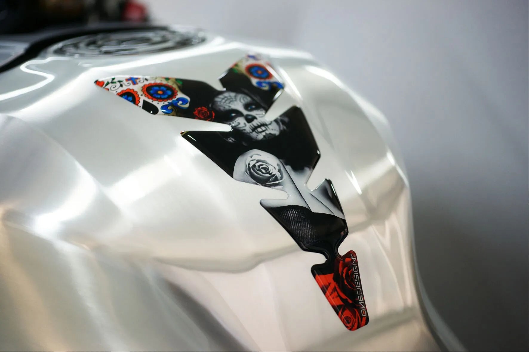 Onedesign Resin/soft Touch Tank Pad For Motorcycles