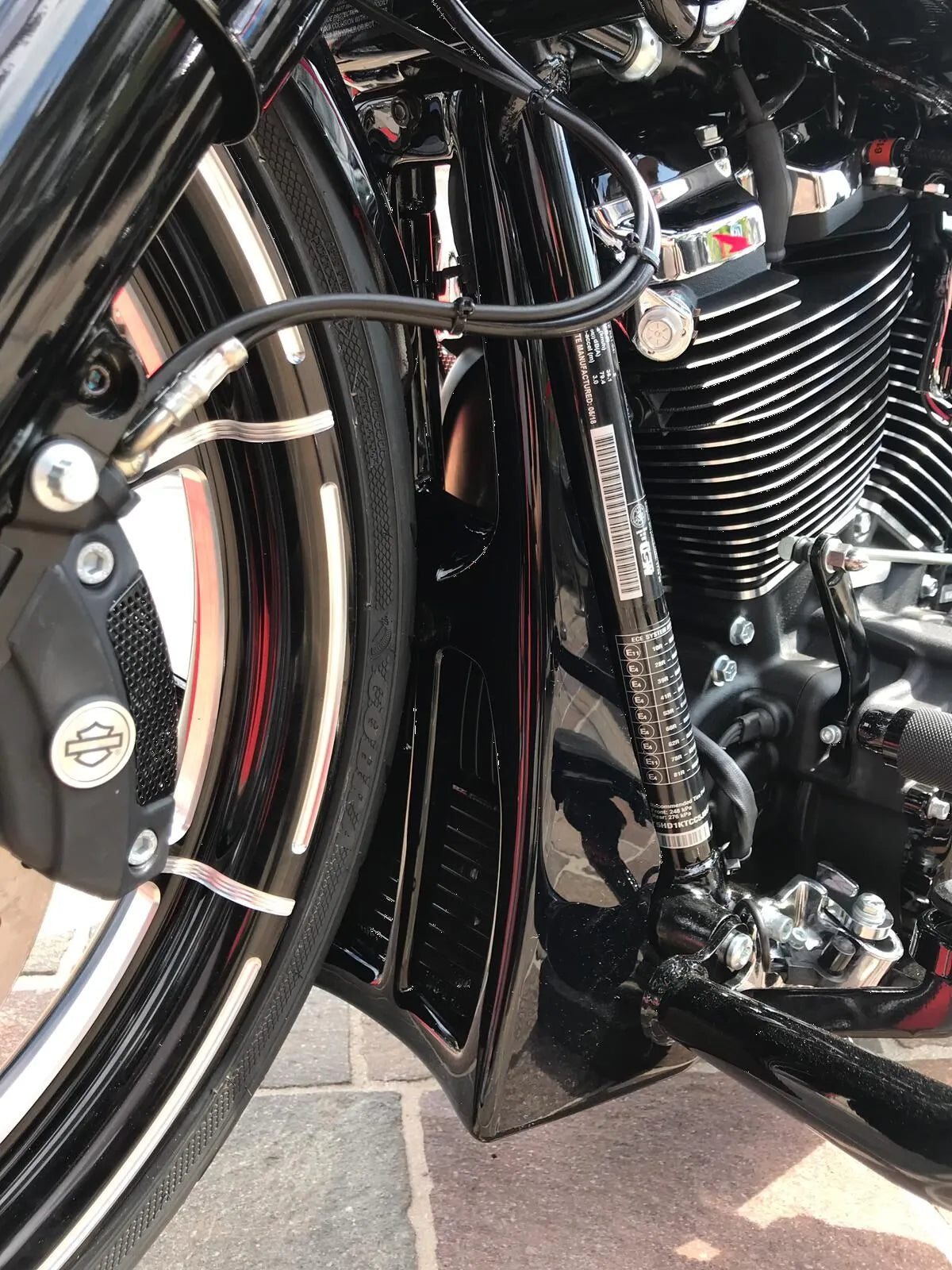 Cult Werk Custom Front Spoiler For Harley Davidson