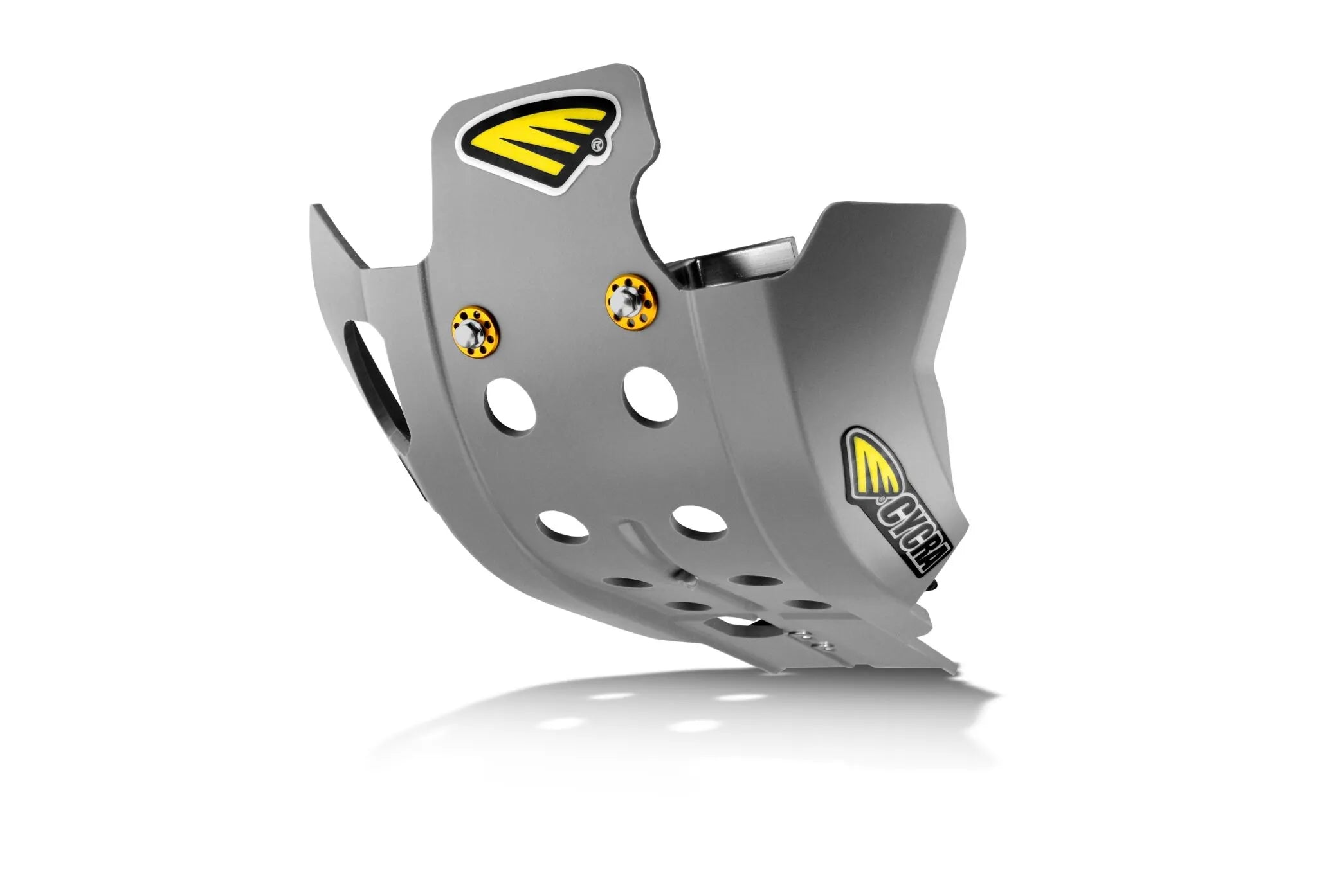 Cycra Full Armor Plastic Skid Plate - Gray