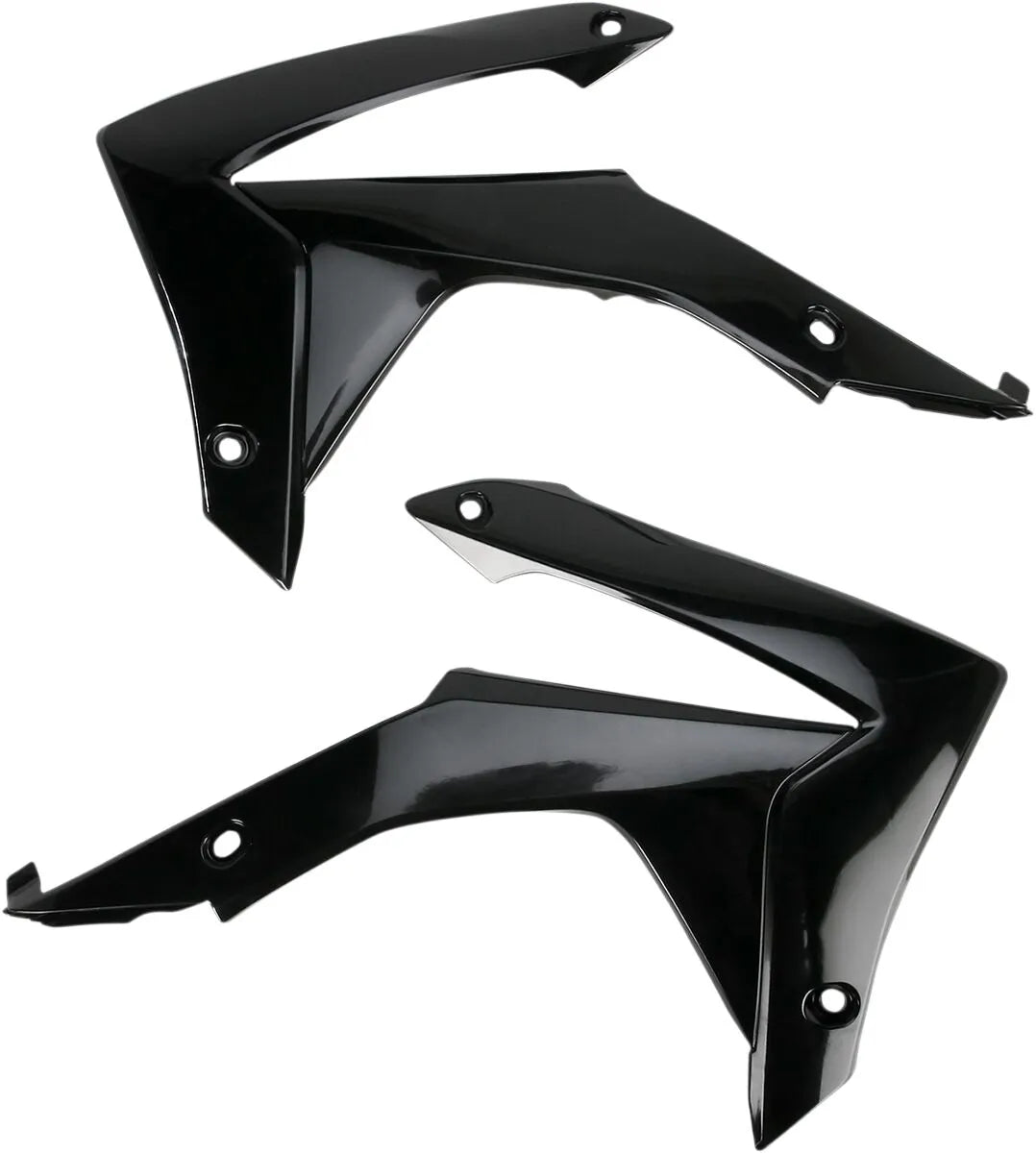 Ufo Replacement Radiator Shrouds - Black