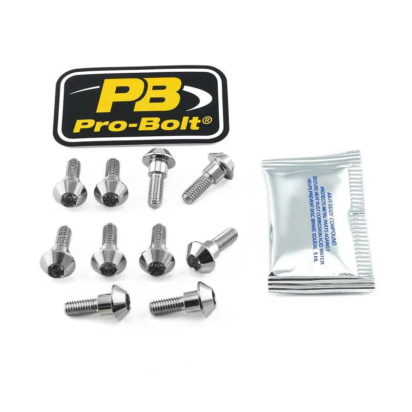 Pro Bolt Edelstahl Bremsscheiben-Befestigungsbolzen-Kit