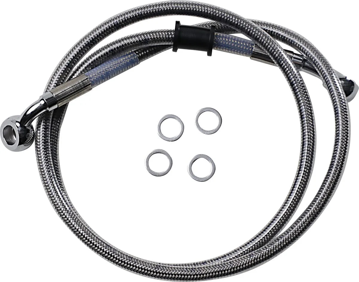 Drag Specialties Edelstahl Bremsleitungssatz 40.25"