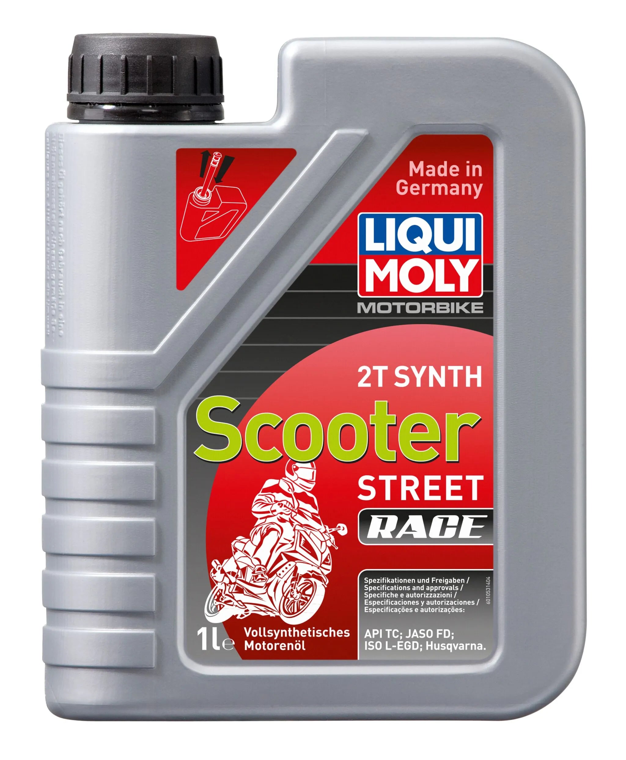 Liqui Moly 2t Synth Scooter Race Motor Oil 1 liter