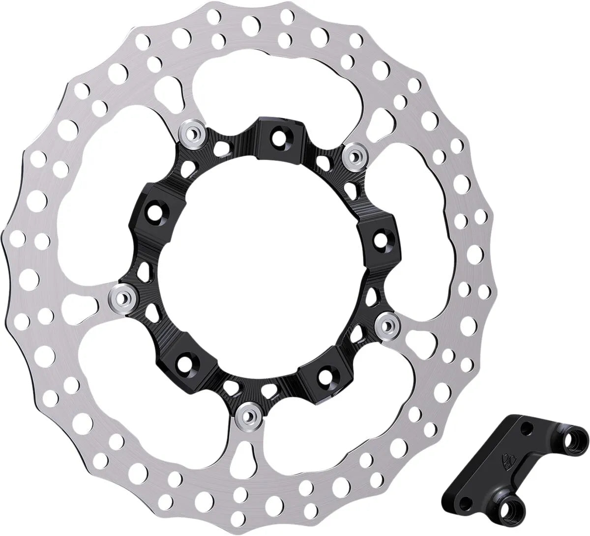 Arlen Ness Big Brake 14" Full Floating Rotor Kit Für Flt Touring