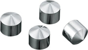 Kuryakyn Chrome Peaked Rocker Box Bolt Covers (4-Pack)