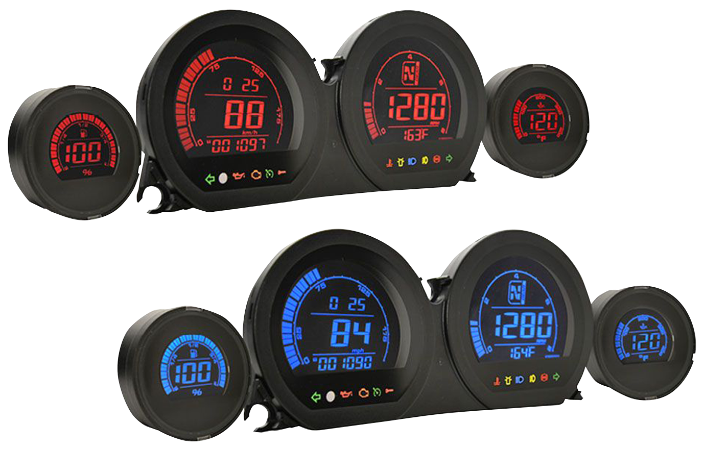 Koso HD-03 Set Touring 2014-2023 – Gauges & Dashes