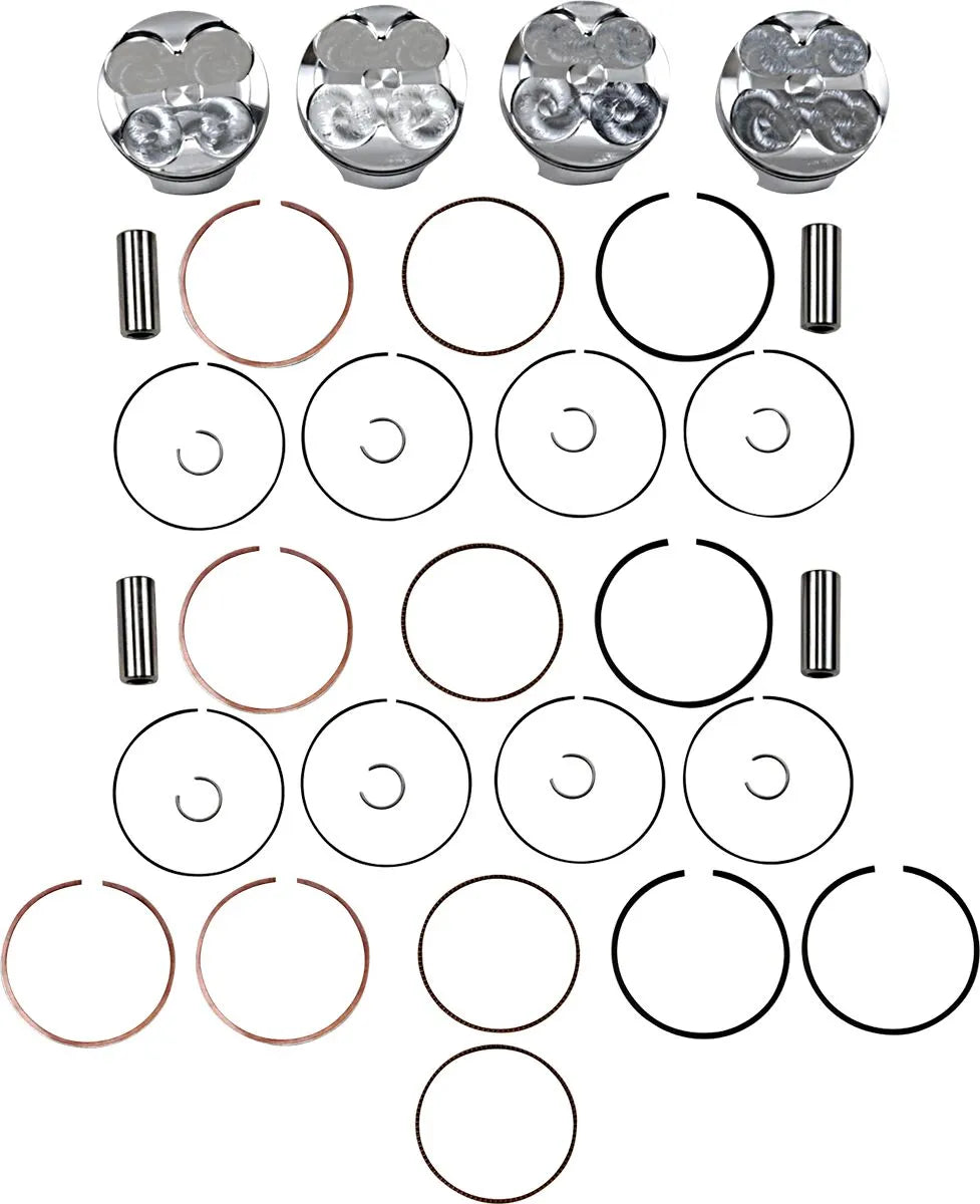 Je Pistons Forged Piston Kit for 636cc 13.2:1 Compression