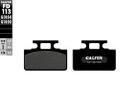Galfer Semi-Metallic Bremsbeläge Für Oem-ersatz - Vorne