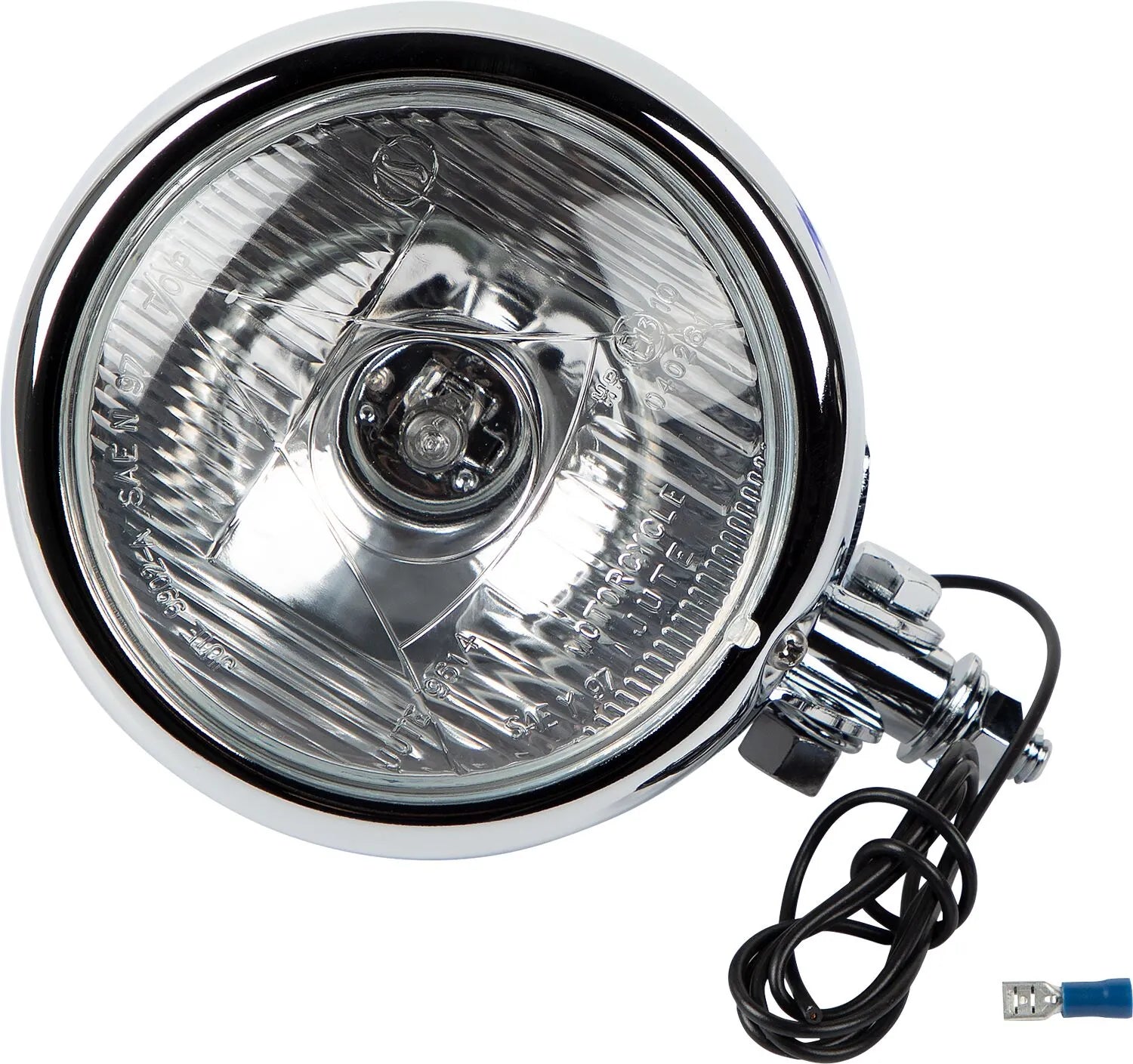 Cobra 4-1/2" Spotlight - Chrome Billet Aluminum