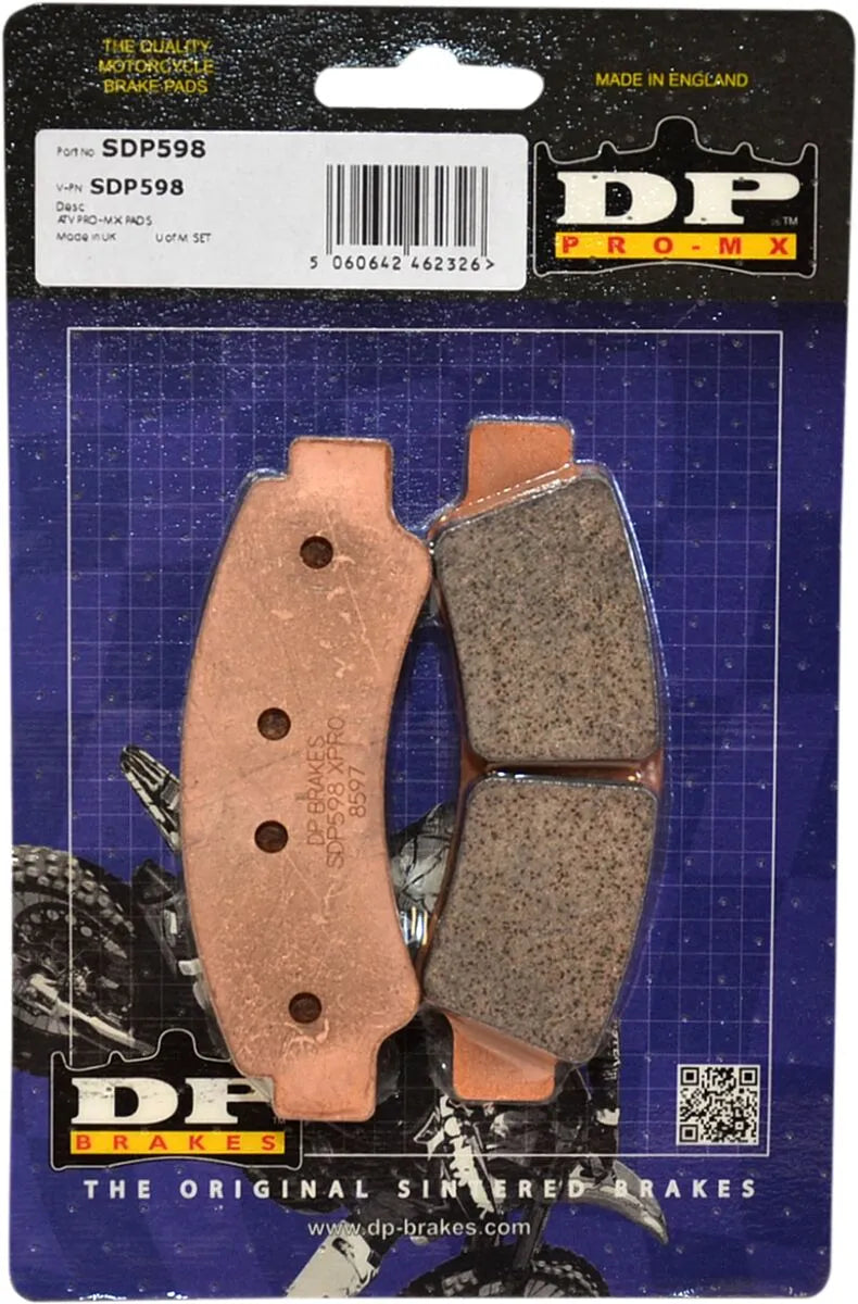 DP Brakes SDP Pro MX Hochleistungs-Bremsbeläge - Vorne