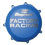 Boyesen Factory Clutch Cover - Blue Anodized Aluminum