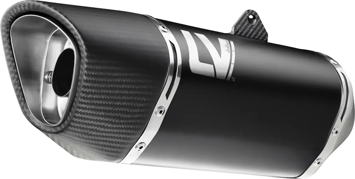 Leovince LV-14 R Slip-On Muffler Black for Aprilia TUONO V4 RSV4