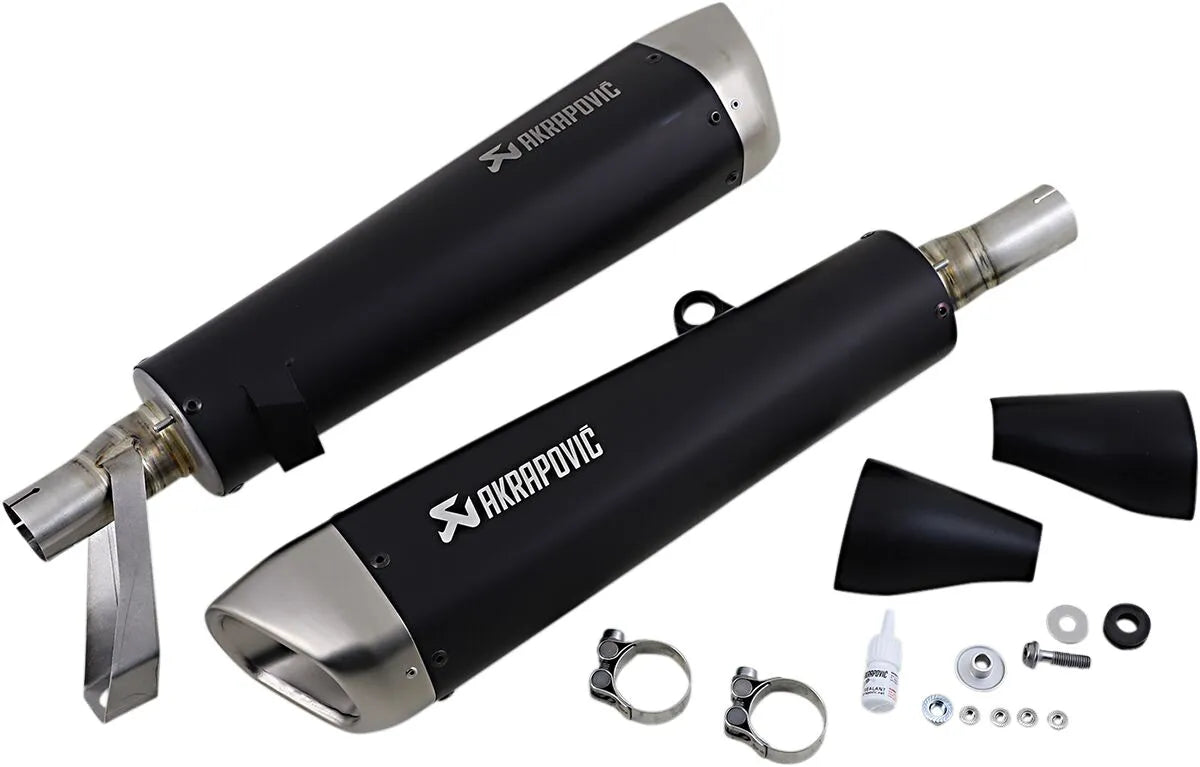 Akrapovic Slip-on Line Schalldämpfer - ECE Straßenzulassung
