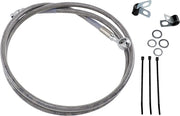 Drag Specialties Verlängerter Bremsleitungssatz - 50" Edelstahl