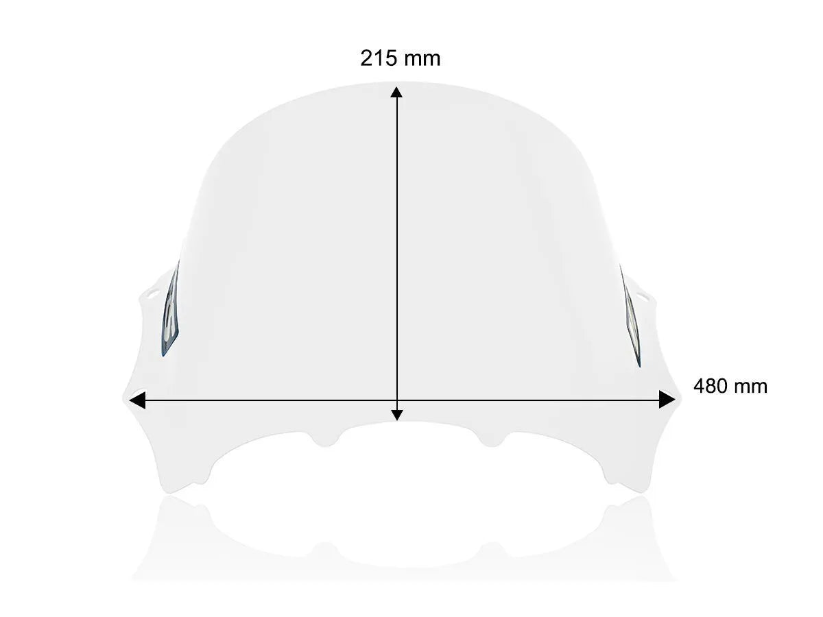 Wrs Windscreen - Enhanced Rider Protection