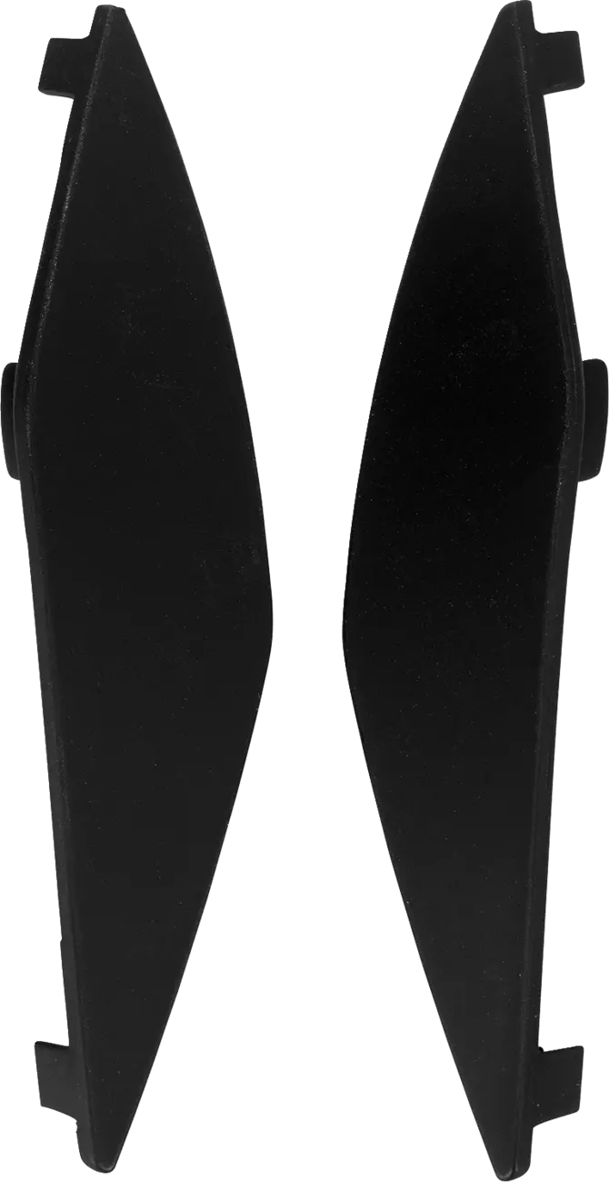 Icon Threshold Helmet Side Covers Matte Black