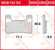 Trw Sv Series Sinter Bremsbeläge - Vorne