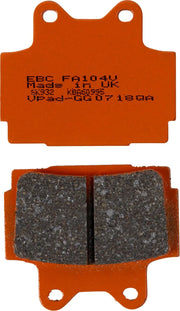 Ebc Fa104 Organische Bremsbeläge - Überlegene Bremskraft - Vorne & Hinten