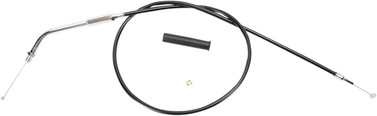 DRAG SPECIALTIES Black Vinyl Throttle Cable