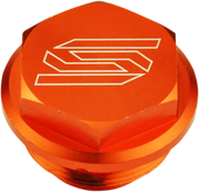 Scar Bremsflüssigkeitsbehälterdeckel - Orange Aluminium
