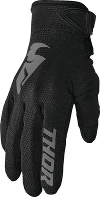 Thor Women's Sector Gloves - Black/Gray