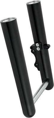 Arlen Ness Dual-disc Hot Legs Fork - Black Anodized