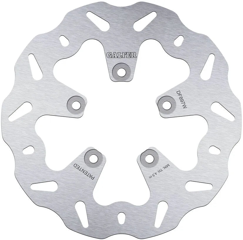 Galfer Wave Brake Rotor For Motorcycles - Rear
