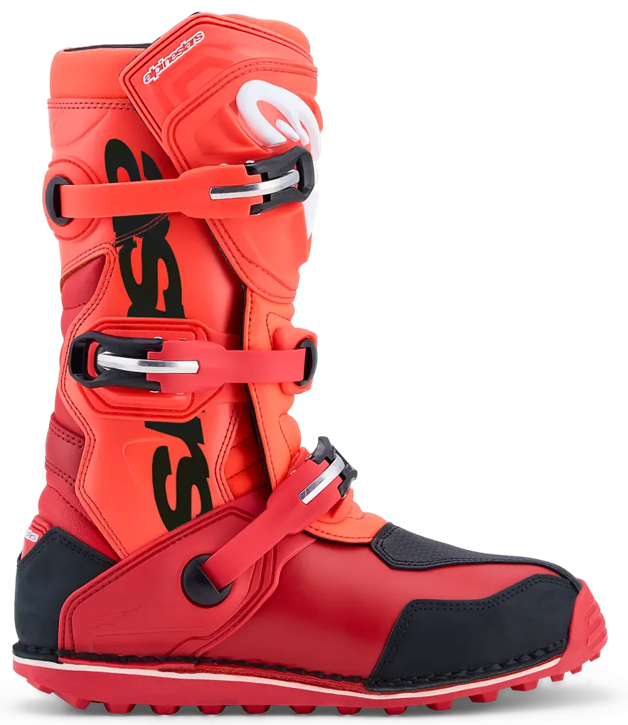 Alpinestars Tech-T Boots Red/Fluo Black