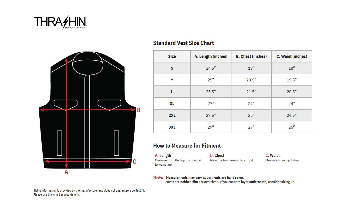 Thrashin Supply Co - Kanan Leather Denim Riding Vest