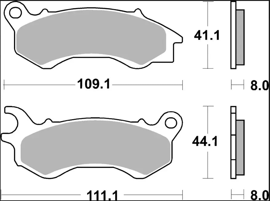 Brembo Genuine Carbon Ceramic Prime Line Brake Pad