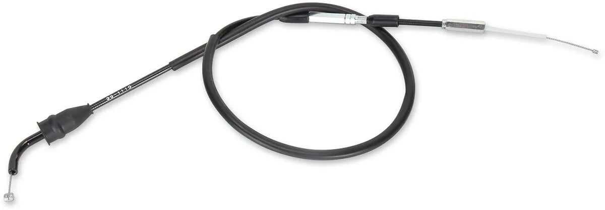 MOOSE OFFROAD HARD-PARTS Black Vinyl Throttle Cable