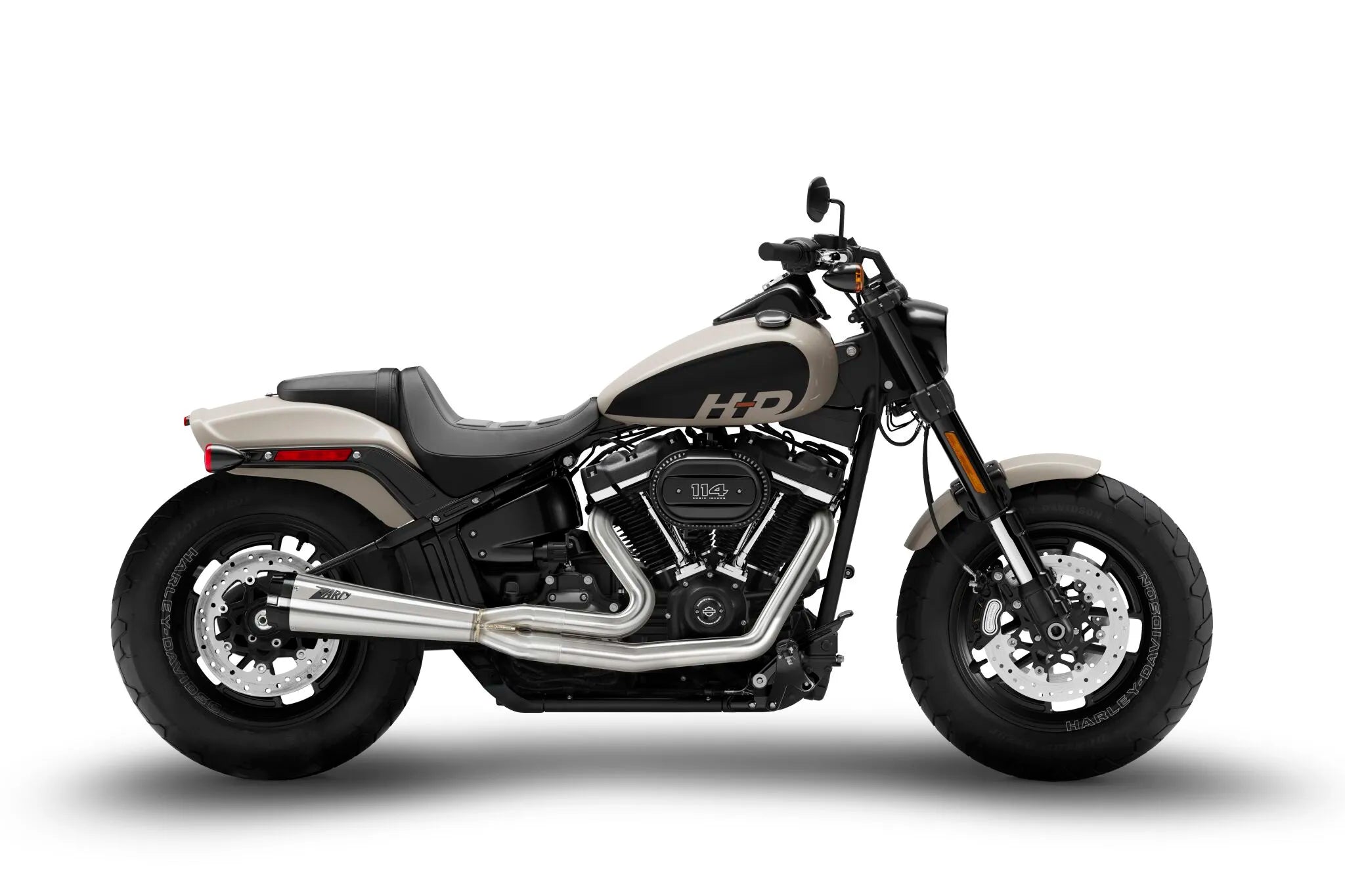 Zard 2:1 Komplettauspuffanlage Für H-d Softails - ECE Straßenzulassung