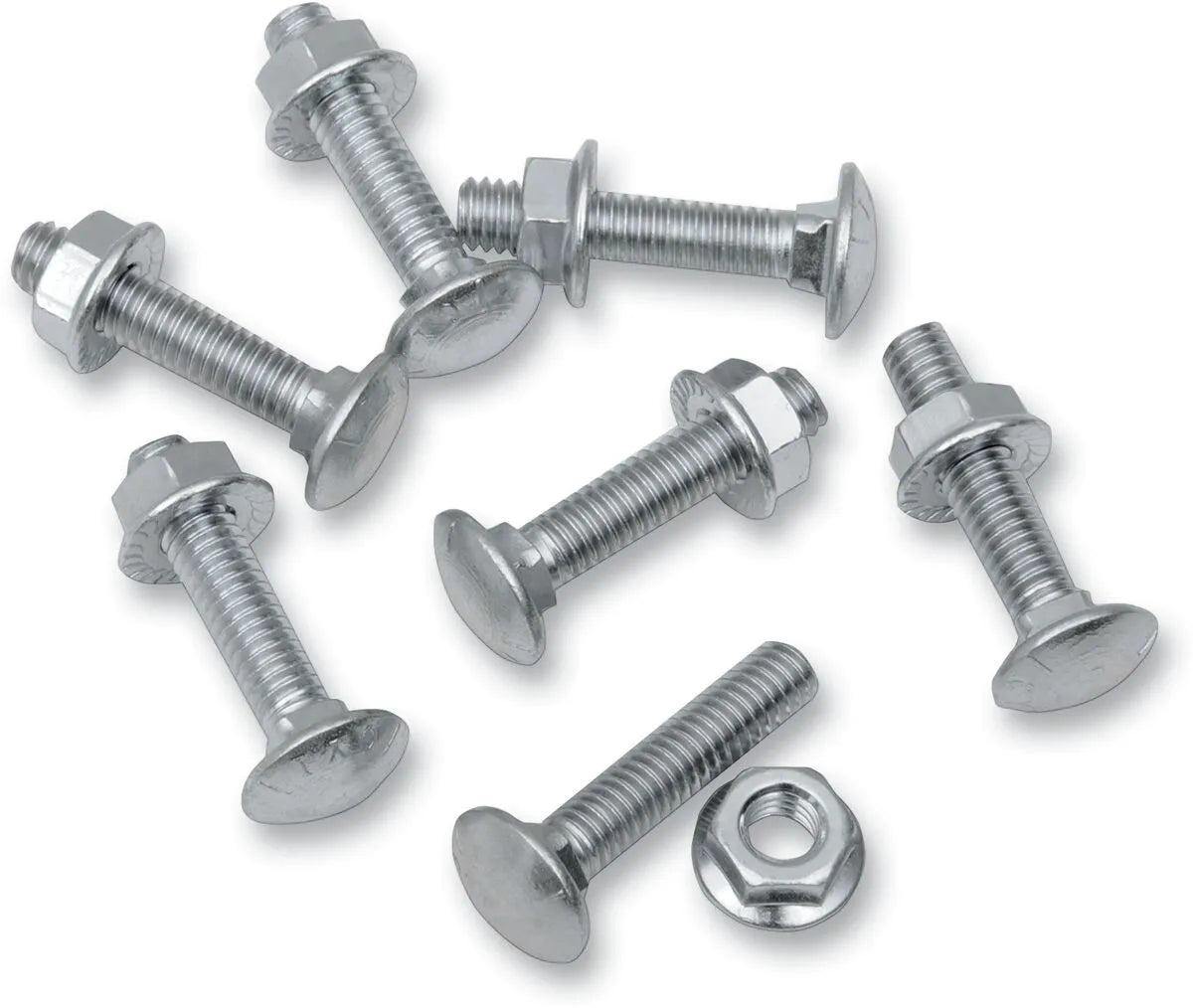 Moose Offroad UHMV Wear Bar Bolt Kit Silver for Snow Plows