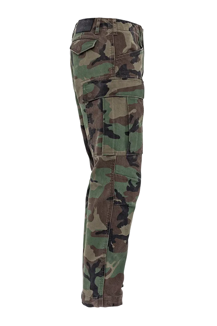 John Doe Regular Cargo Mono Riding Pants Camo