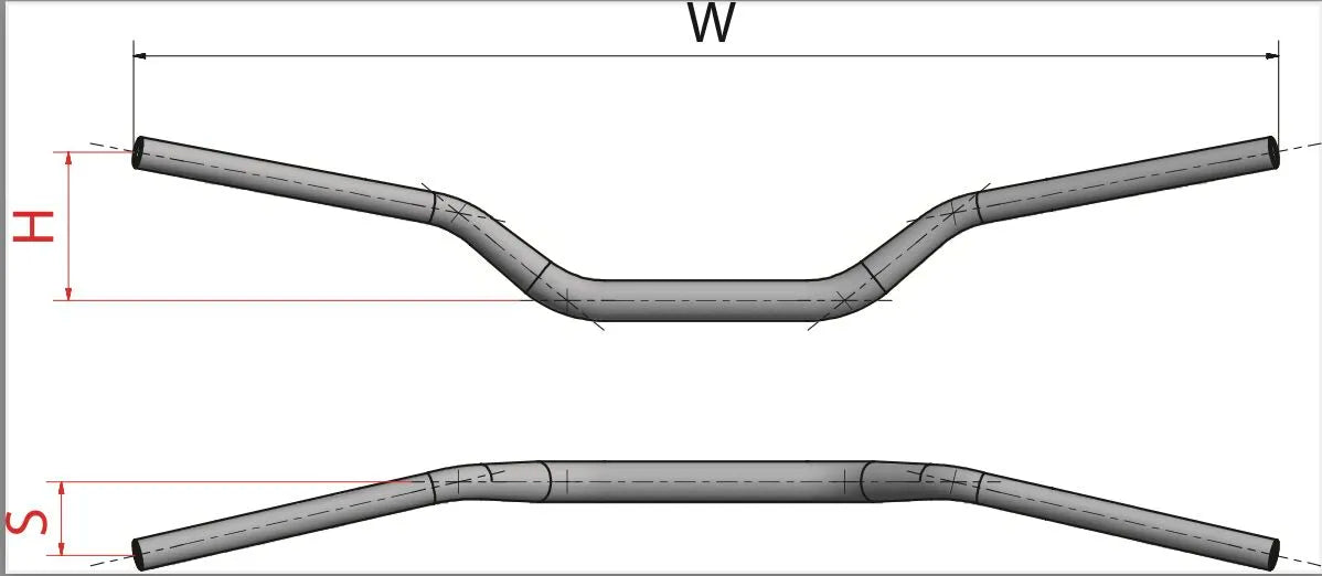 Neken Oversize Handlebar - Enhanced Strength & Control