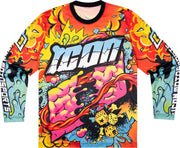 Icon Scatterbrain Jersey - Black/Blue/Green/Pink/Yellow/White/Orange