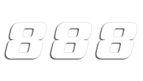 Blackbird Racing One Series Number Plate Graphic - Number 8