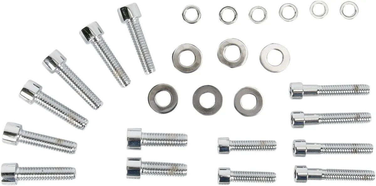 Gardner-Westcott Flat Transmission Cover Bolt Kit for HD 07-16