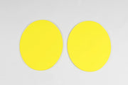 Ufo Vintage Universal Number Plates - Yellow