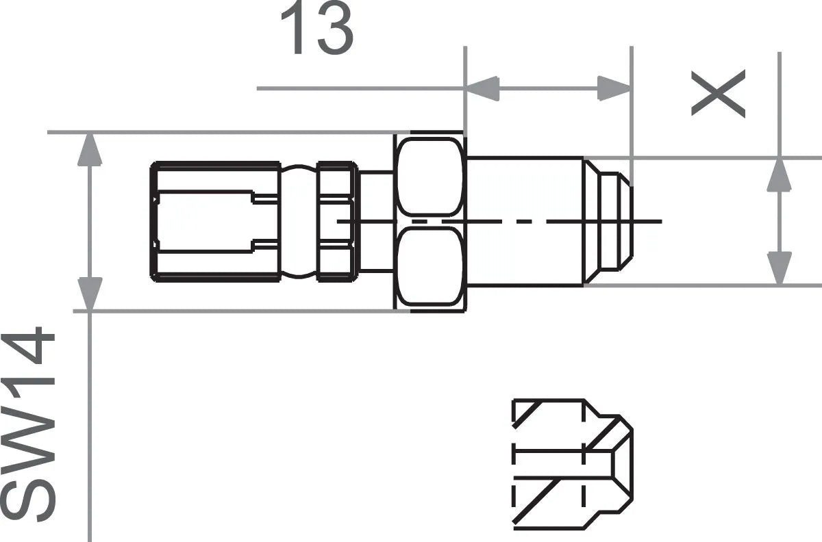 Trw Varioflex Fitting For Custom Brake Lines